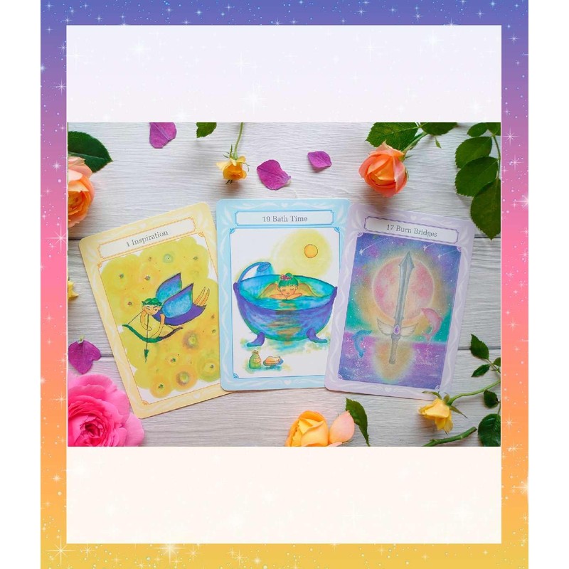 ANGEL CARDS Angel Card with Japanese Instruction Manual (English Language