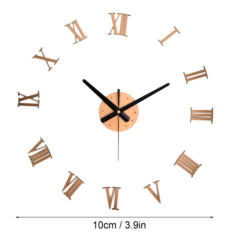 Wall Clock - Acrylic Hanging Clock Silent Wall Clock DIY