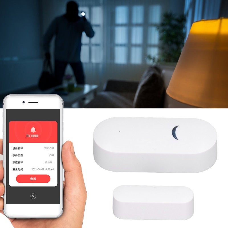2.4GHz WiFi Door Window Detector Wireless Smart Home Security Door