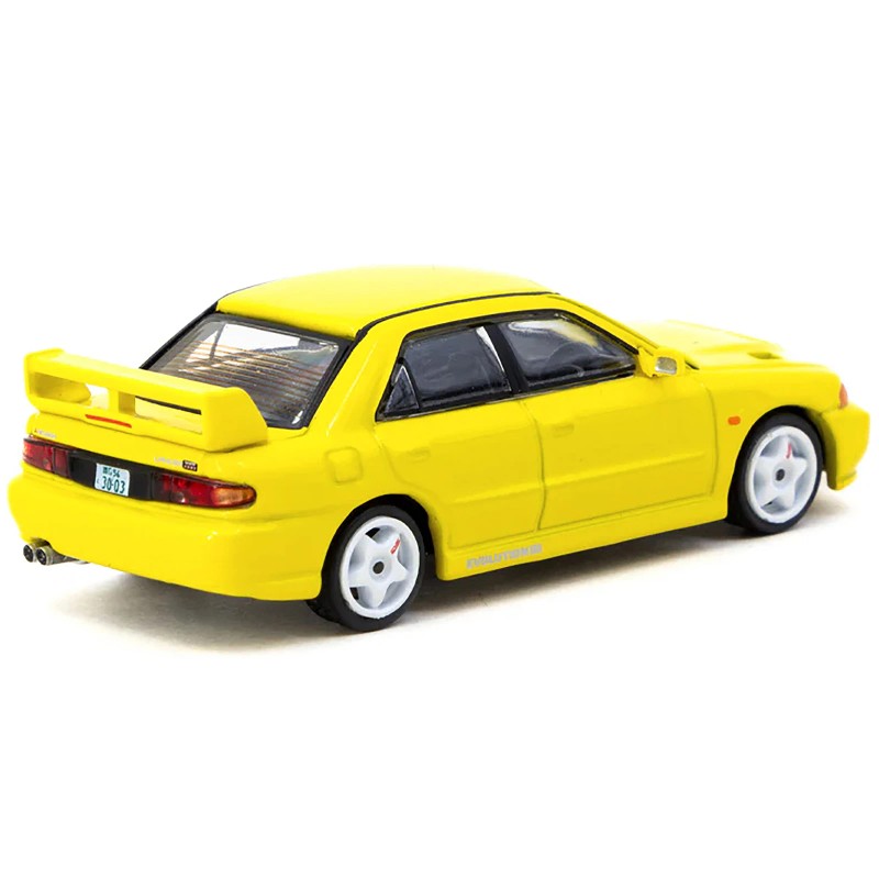 DCD Mitsubishi Lancer GSR Evolution III RHD Yellow Tarmac Cards