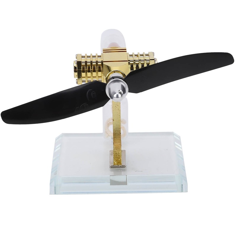 Hot Air Stirling Engine Model Aircraft Propeller Science Experiment Teaching