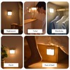 Motion Sensor Dimmable Night Light Two Colors Bedside Induction Lamp