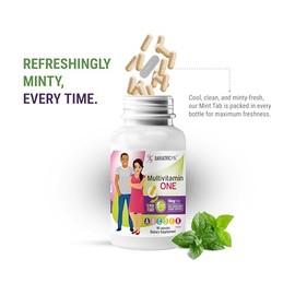 BariatricPal BariatricPal Multivitamin ONE 1 per Day! Bariatric Multivitamin Capsule with 18mg Iron (90 Count)