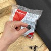 GENUINE BLACK SCREWS 100 PACK