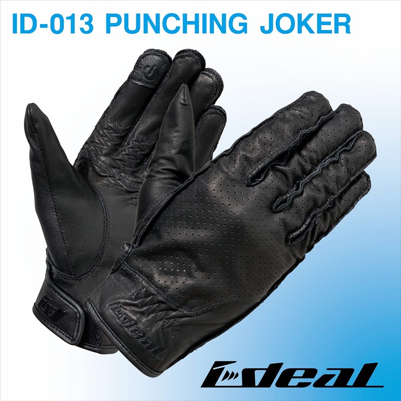 [Yamashiro] Bike _Gloves _IDEAL ID-013 PUNCHING JOKER _ BLACK _S