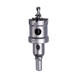 Carbide Hole Cutter Drill Bits,LAIWEI Heavy Duty Hole Saw for Stainless Steel,Metal,Cast Iron, Copper 1-3/16"(30mm)