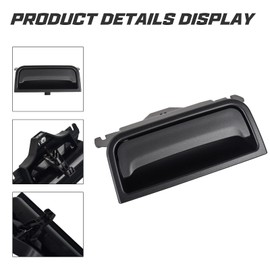 BJYXSHOP Black Center Console Armrest Latch Handle Replacement for 2014 2015 2016 2017 2018 2019 2020 Chevy Silverado Suburban Tahoe GMC Sierra Yukon,22861304