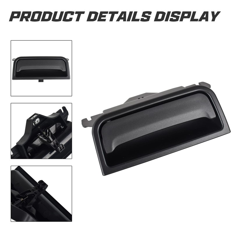 BJYXSHOP Black Center Console Armrest Latch Handle Replacement for 2014