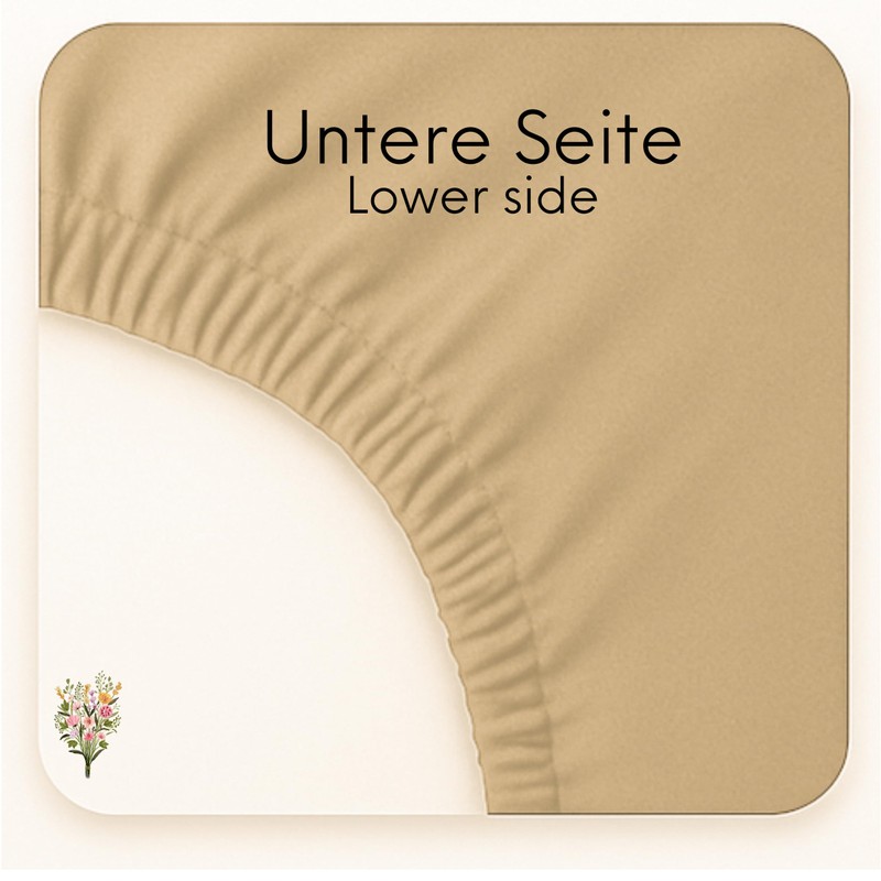 Strauss Home® Jersey Fitted Sheet, 100% Cotton, 180 x 220