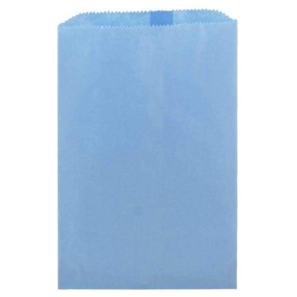 Hygloss Products Paper Bags – 100 Pinch Bottom Colorful Arts and Crafts Bags-12x15-Inch, Blue
