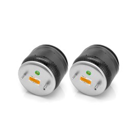 2 pack of TORQUE Trailer Air Spring Bag (Replaces Firestone 9807, W01-358-9807, Goodyear 1R12-1047, SAF Holland 90557372) (2 x TR9807)