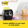 Post-it Z-Notes Dispenser Owl Black + Post-it Super Sticky Z-Notes