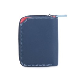 Leather women's Wallet MYWALIT - Small Zip Wallet -226-127 Royal