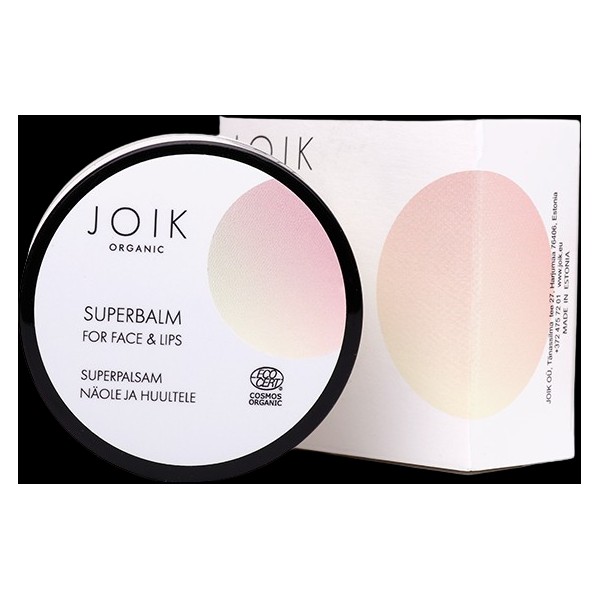 JOIK Organic Superbalm for Face & Lips, 15 ml