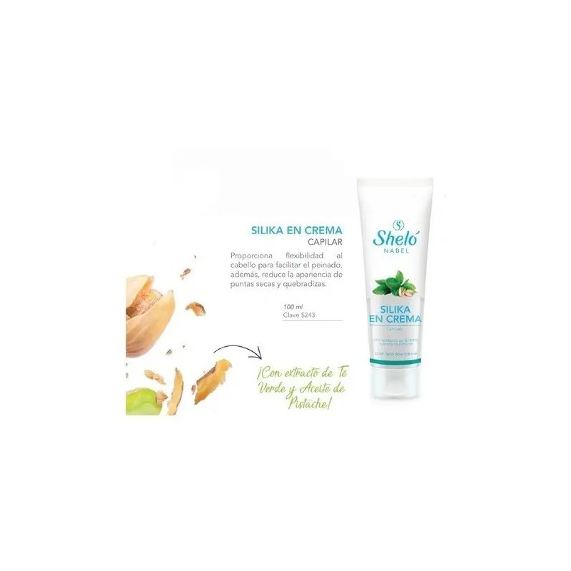 Shampoo Extrahidratante Colágeno Silika Crema Shelo Nab