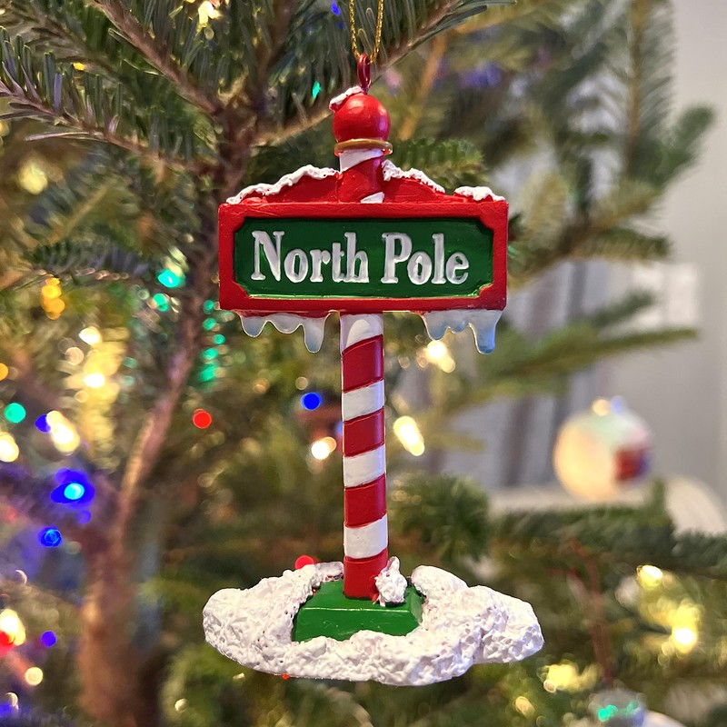 Árbol Buddees - Letrero de árbol de Navidad cubierto con