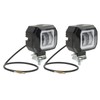 20 W 6500K LED Square Light Bar Spotlight DRL Angel