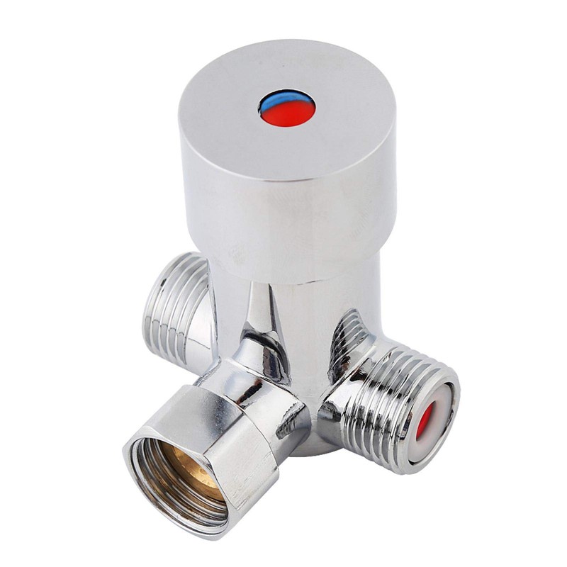 Water Temperature Control Valve, G1/2 Hot Cold Water Mixing Valve