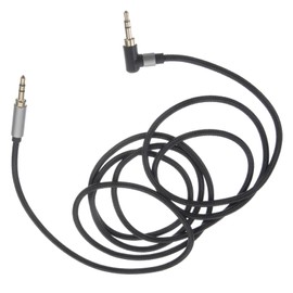 CORHAD 2pcs Male to Male Aux Cable Durable Audio Cable for Car Speakers Headphones Design Premium Sound Quality Black Audio Accessory