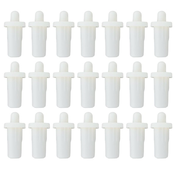 SG Store 50pcs 25x11x7.5mm Cabinet Door Repair Pins Plastic Telescopic