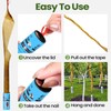 Qualirey 160 Pack Fly Strips Sticky Fly Trap Indoor Outdoor