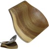 Amore Legno Sforza Wooden Spoon Rest, Cutlery Tray for Spoons