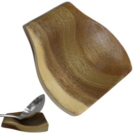 Amore Legno Sforza Wooden Spoon Rest, Cutlery Tray for Spoons and Ladles, Spoon Holder, Kitchen Spoon, Tools and Accessories Rack, Spoon Holder, Made in Italy (B)