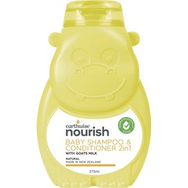 Earthwise Nourish Hippo Baby Shampoo and Conditioner 2in1 275ml