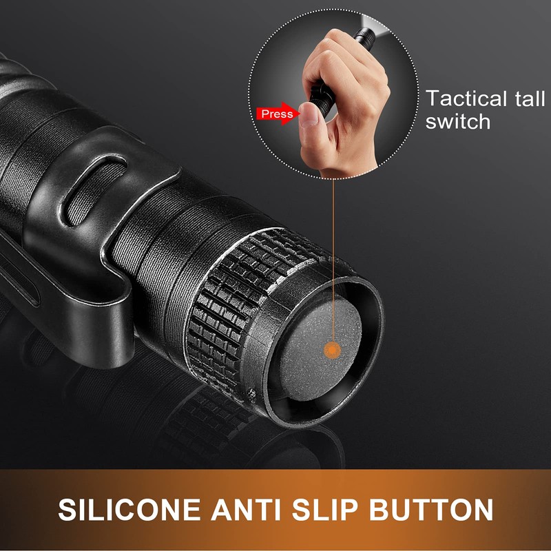Honoson 10 Pieces Mini Pen Light Flashlight Small LED Pen