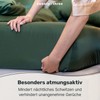 twenty:three Lyocell Fitted Sheet, 100 x 200 cm, Forest Green,