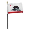 4x6 Inch California State Flag