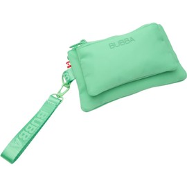 Bubba Chromatic Double Wallet Cartera Tarjetero Monedero Accesorios Mujer Correa de Mano Strap (Minty)