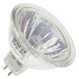EIKO FPB/CG, 65 Watt, MR16, Twist-Lock (GU5.3) Base Light Bulb (1 Bulb)