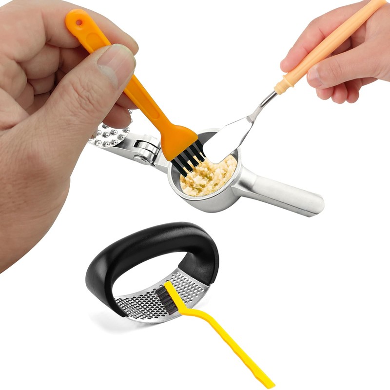 Garlic Press Cleaner Tool,Suitable for Cleaning a Variety of Garlic