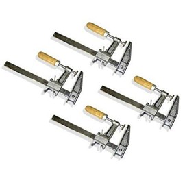 Set of 4, 24" BAR CLAMPS 2.5" Throat Depth Heavy Duty Woodworking Carpenter Tool