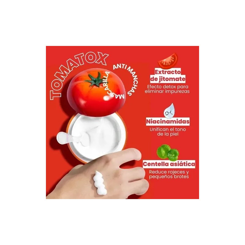 Tomatox Mascarilla Tony Moly Anti-manchas 50ml Aclaradora Todo Tipo De