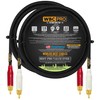 1.5 Meter RCA Cable Pair - WBC-PRO-LOCAP Low-Capacitance (14pF/ft) 22