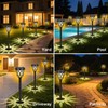 ruhotili Solar Outdoor Lights, Outdoor Waterproof IP65, Bright Powered by