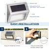 SOLPEX Solar Step Lights, 16 Pack Stair Lights, Outdoor Fence