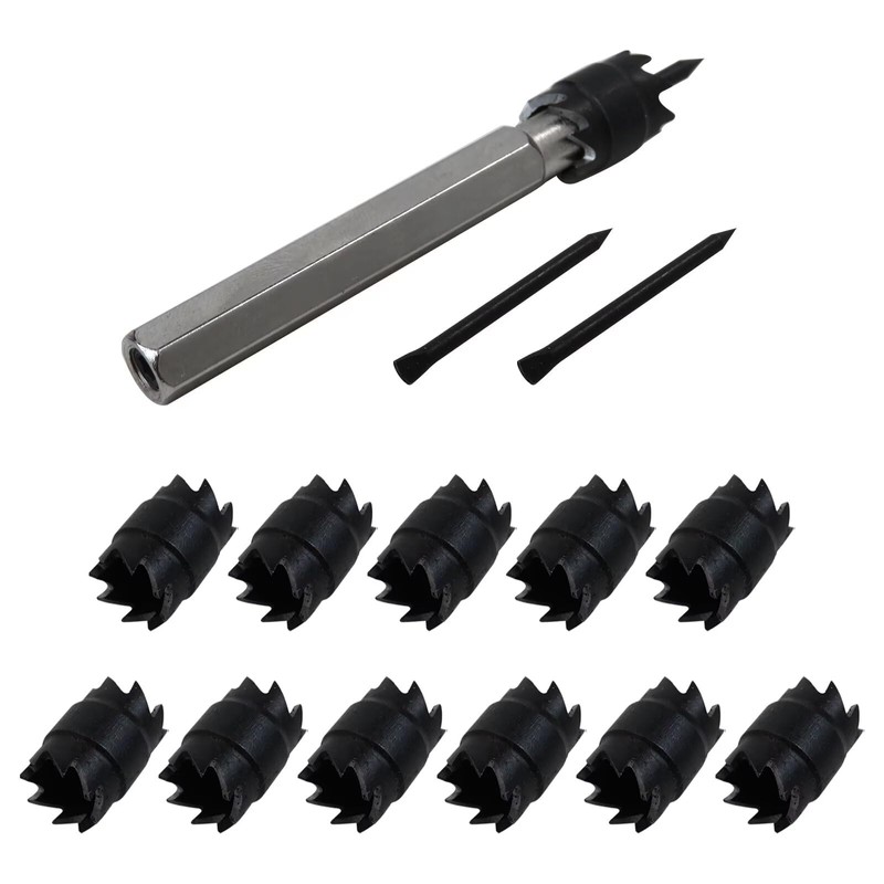 Zafina-UP 14-Pack Spot Weld Cutter Sets Double Sided, 3/8" Spot