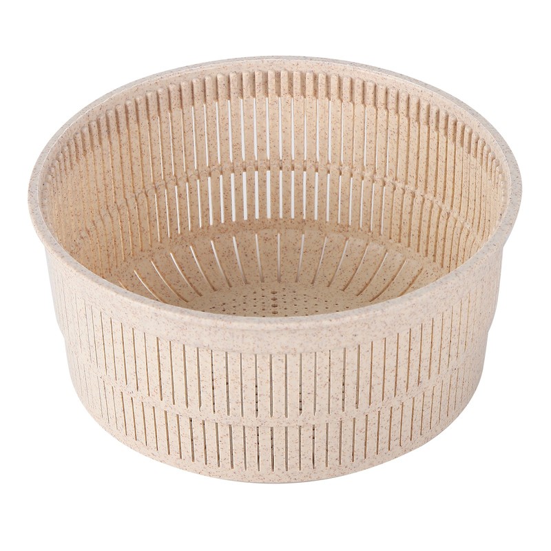 Salad Spinner Fruit Vegetable Dryer Strainer Sifter Manual Vegetables Rice