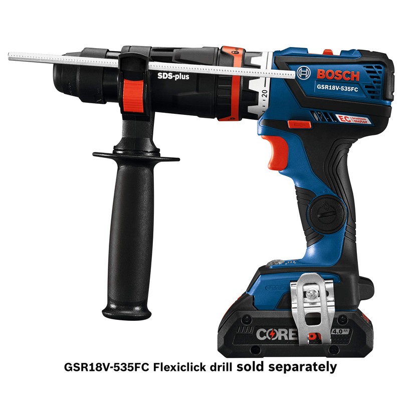BOSCH GFA18-H SDS-plus Rotary Hammer Attachment with Side Handle