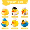 Tagaremuser Pack of 6 Bath Toys Baby Bath Duck Funny