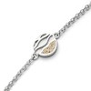 DUR Jewellery Delicate Bracelet Beach Waves Beach Sand Silver 925