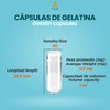 Gelatin Capsules Size 00 1000 Pieces Empty Capsules Transparent Capsules