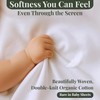 GOTS Organic 2 x Moses Basket Fitted Sheets 74x30 and