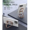 Rimyam Phone Ring Holder Finger Kickstand Cell Phone Grip 360°Foldable