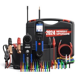 VDIAGTOOL V200 PRO Upgrade Kit Automotive Power Circuit Probe Tester with 30PCS Back Probe Kit, 12/24V Electrical Short and Open Circuit Finder AC/DC Voltage Test Activating Component 40Ft Cable