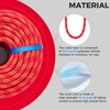 1/2 Inch 200ft Double Braided Polyester Arborist Rope, Heavy Duty