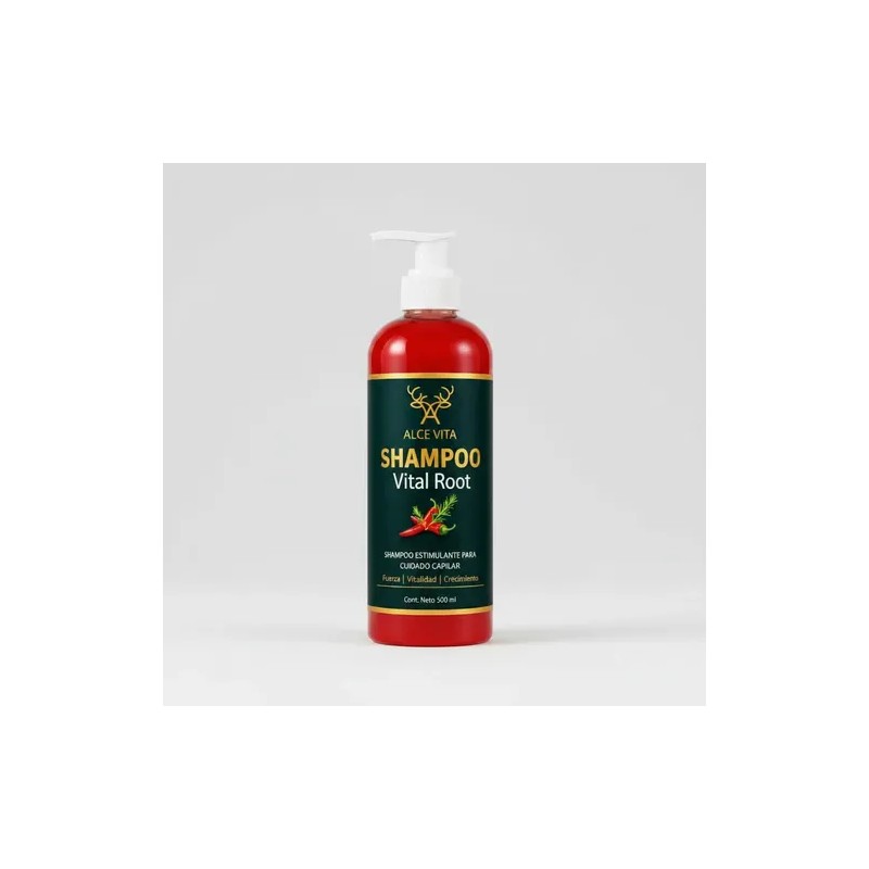 1 Shampoo Anticaída Y Crecimiento Chile Y Romero Vital Root
